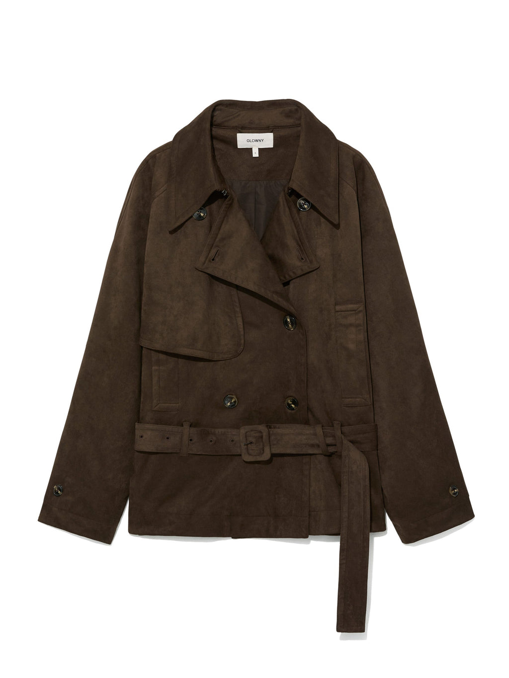 MUTE SUEDE TRENCH JACKET