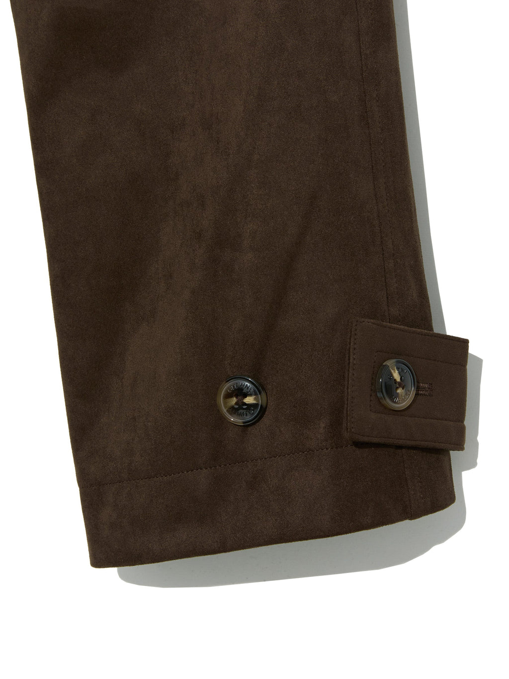 MUTE SUEDE TRENCH JACKET