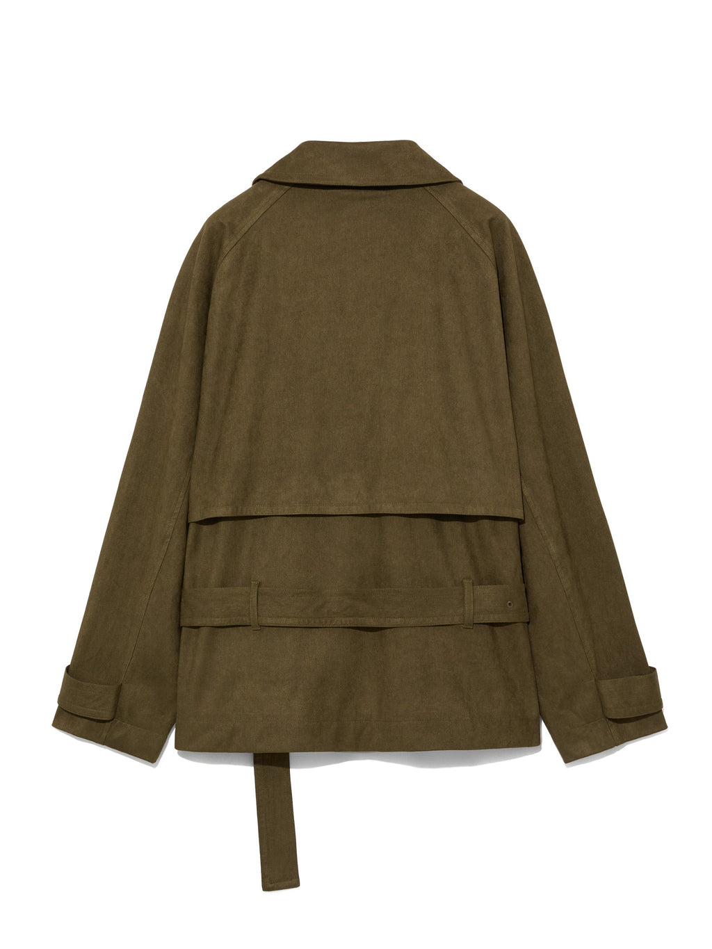 MUTE SUEDE TRENCH JACKET