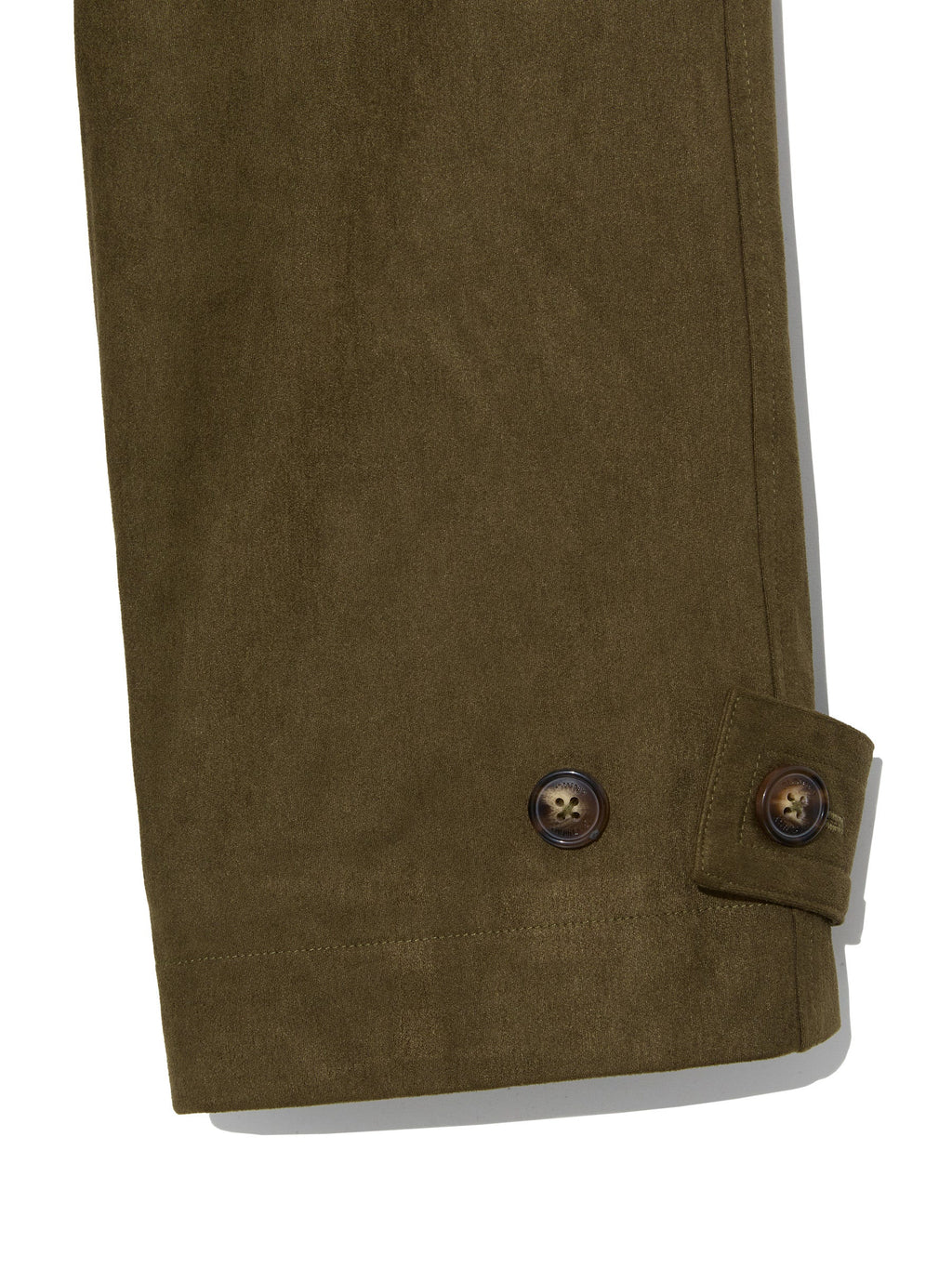 MUTE SUEDE TRENCH JACKET