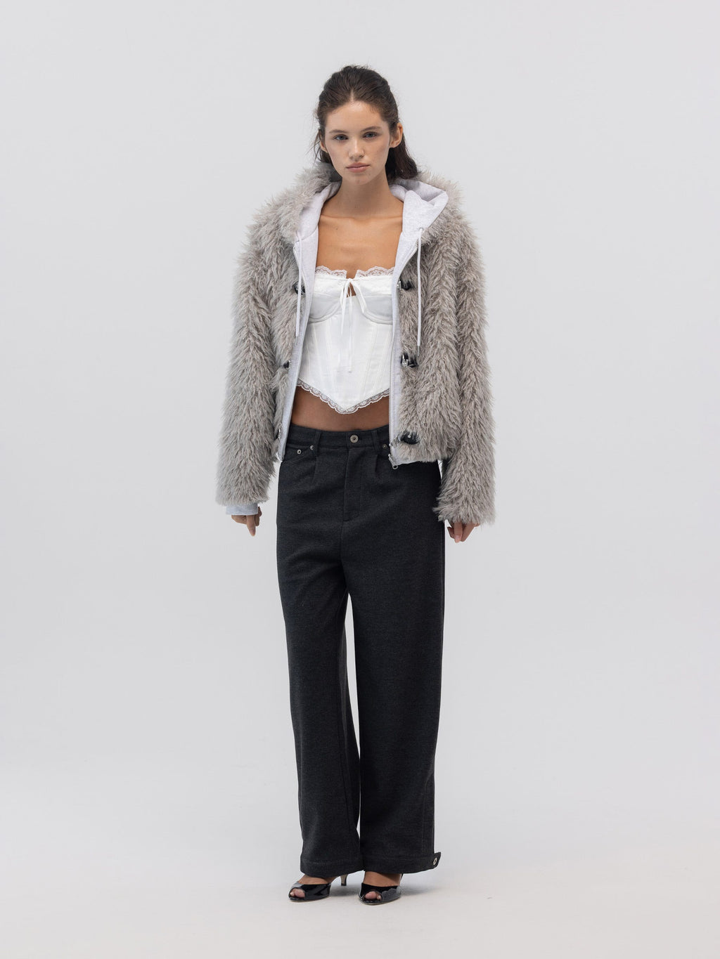 FLURRY REVERSIBLE FUR JACKET