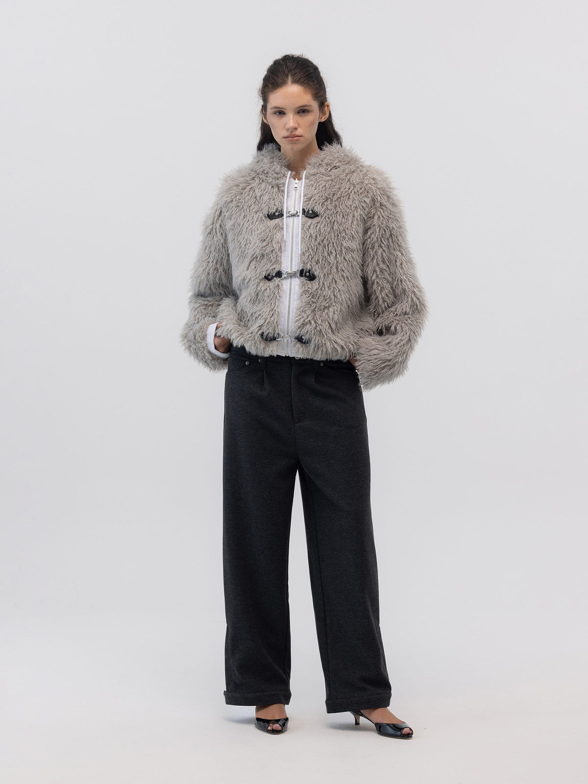 FLURRY REVERSIBLE FUR JACKET