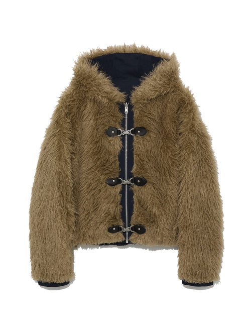 FLURRY REVERSIBLE FUR JACKET