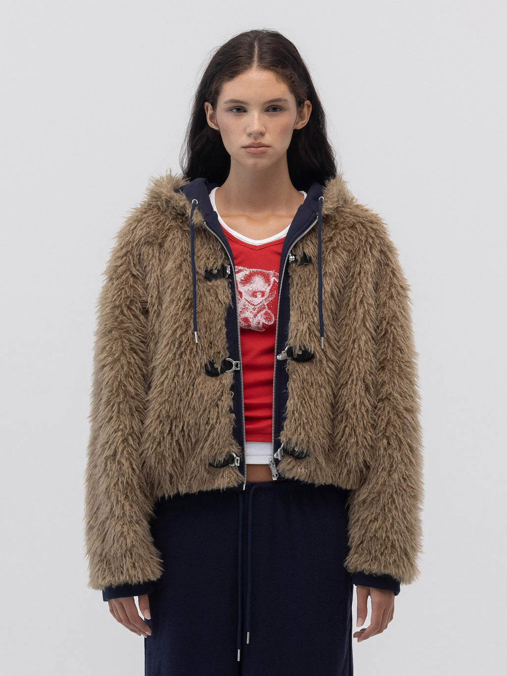 FLURRY REVERSIBLE FUR JACKET