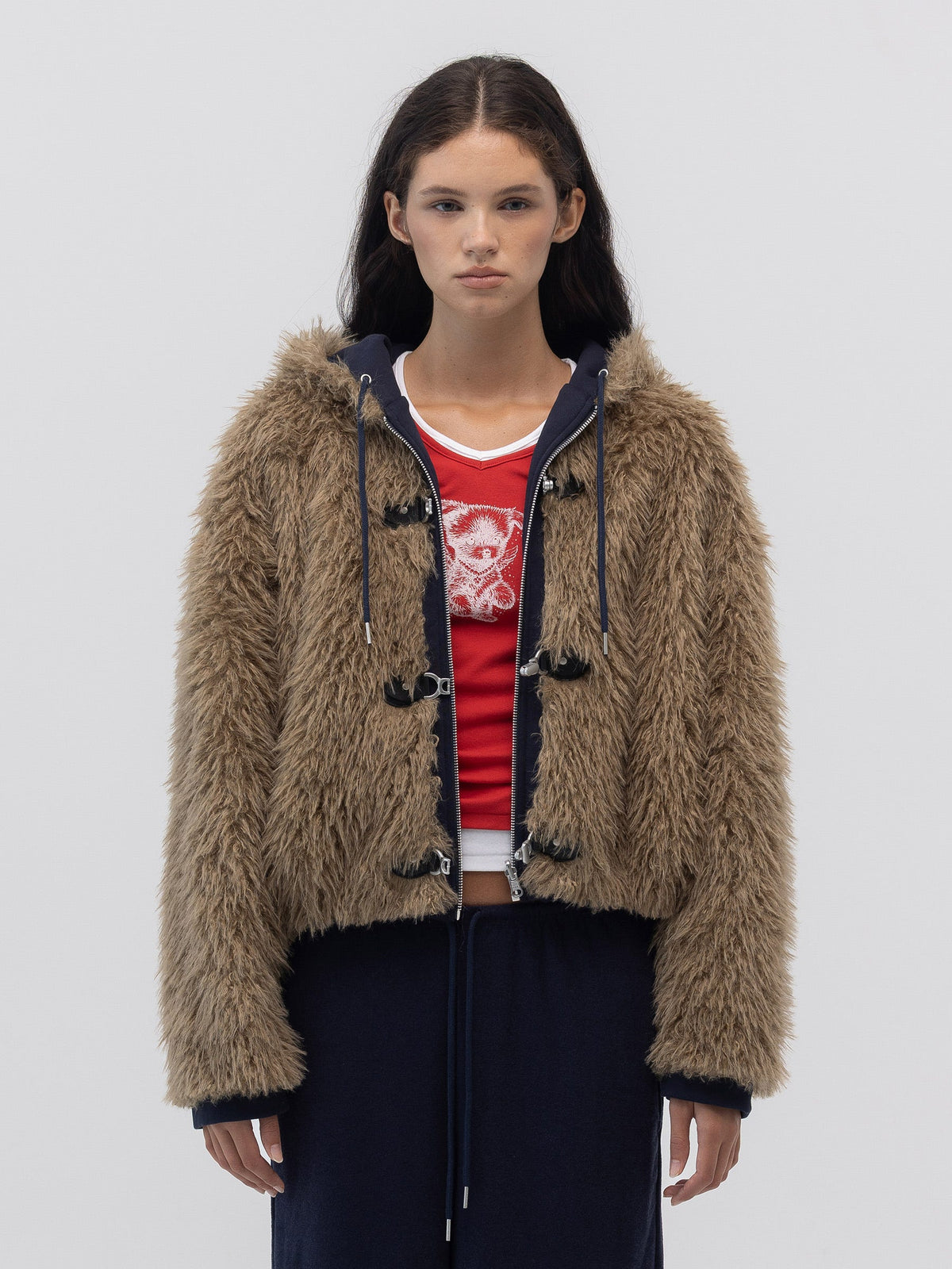 FLURRY REVERSIBLE FUR JACKET