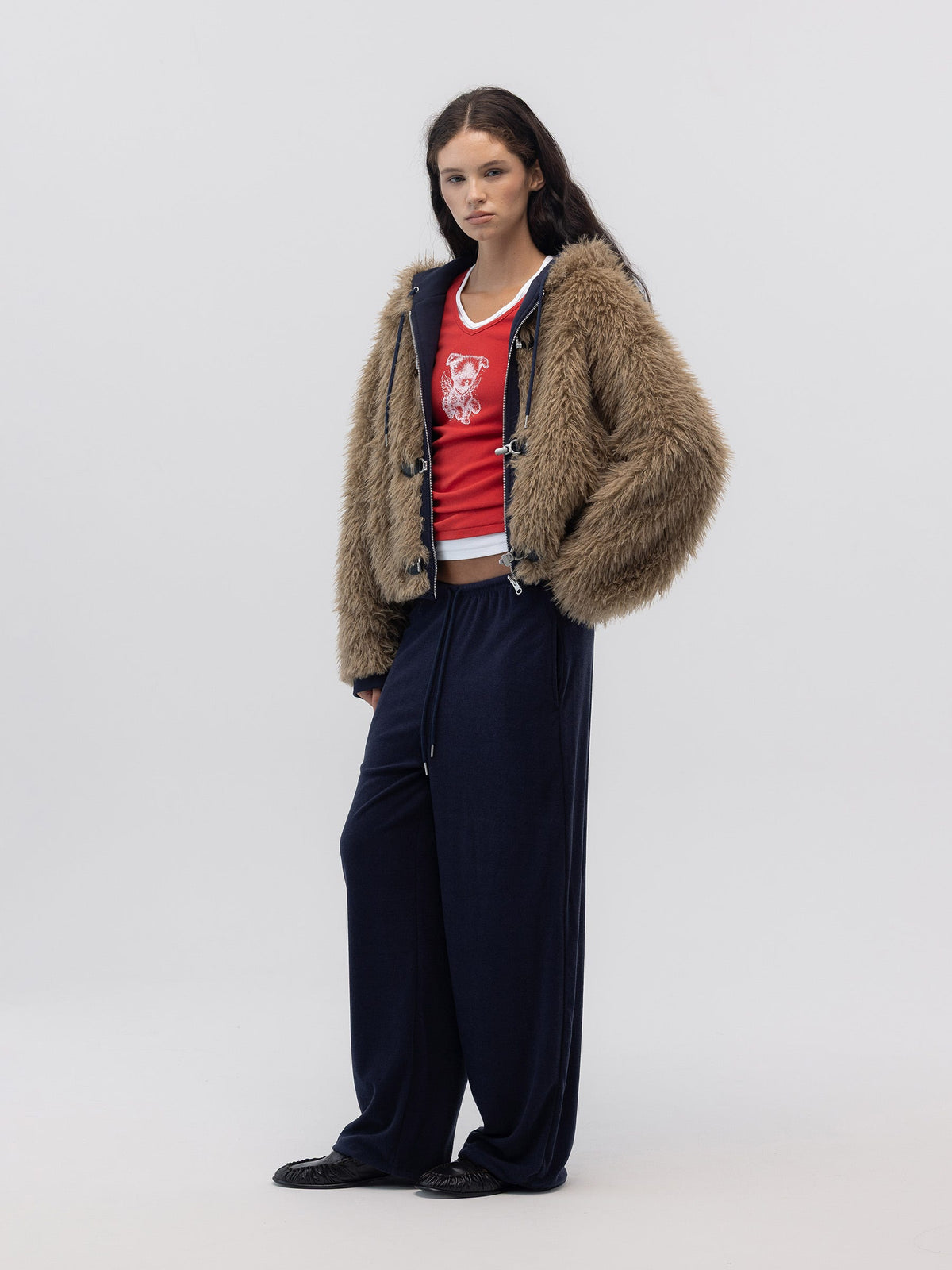 FLURRY REVERSIBLE FUR JACKET