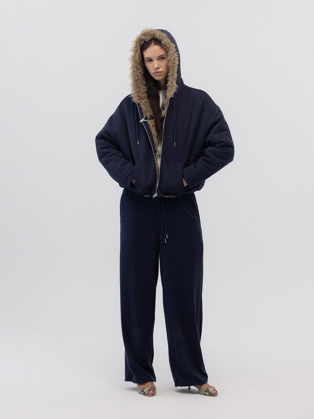 FLURRY REVERSIBLE FUR JACKET