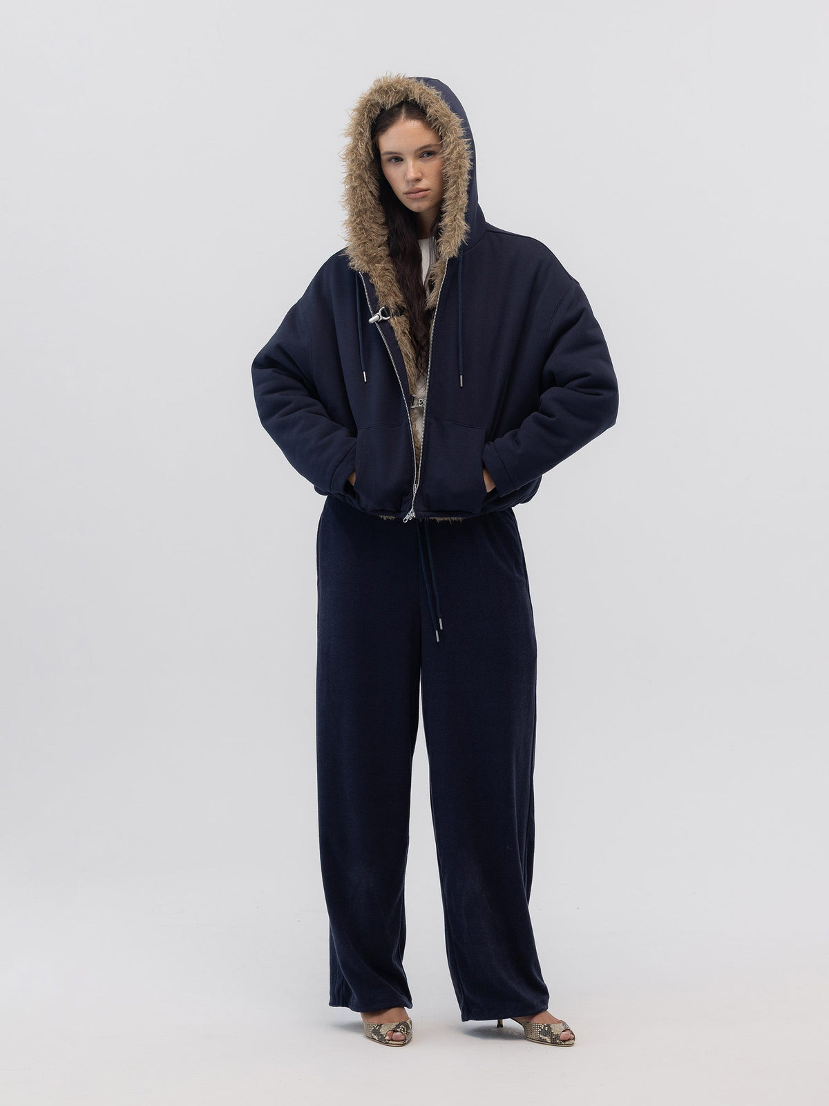 FLURRY REVERSIBLE FUR JACKET