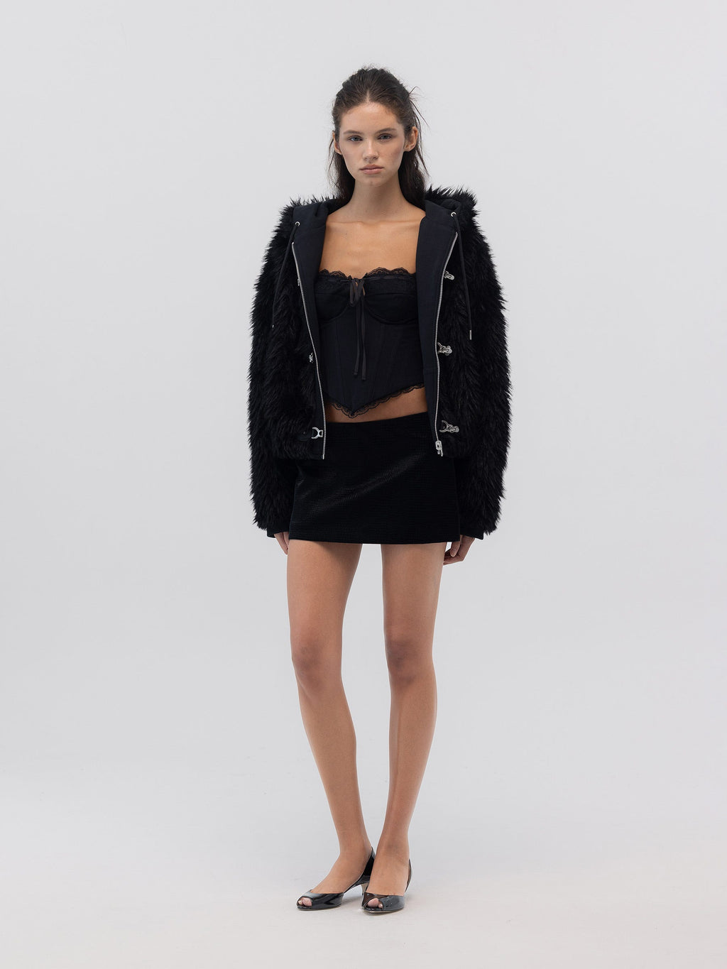 FLURRY REVERSIBLE FUR JACKET