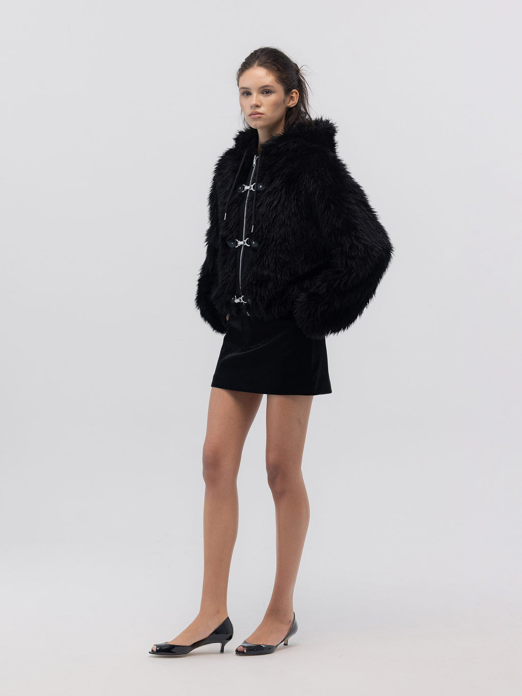 FLURRY REVERSIBLE FUR JACKET