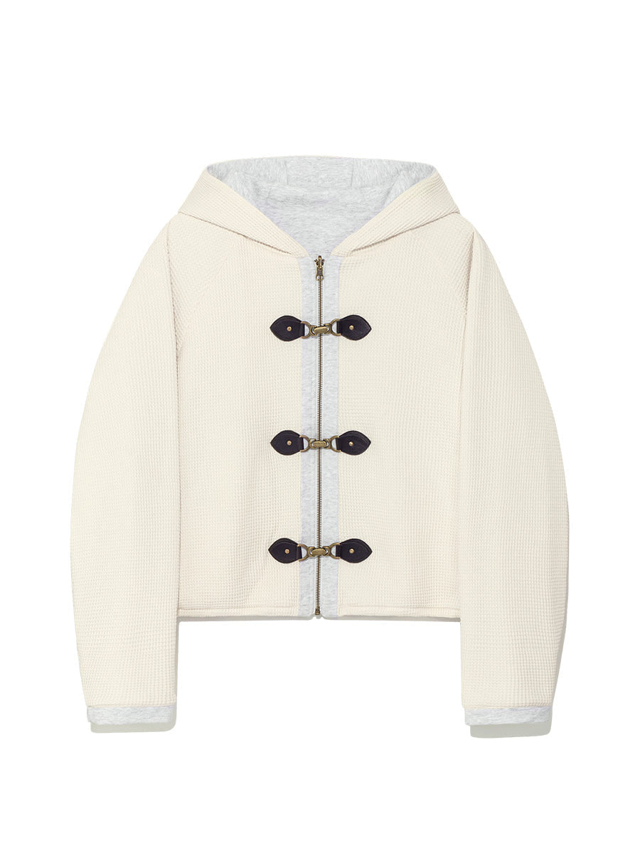 NOVA REVERSIBLE WAFFLE JACKET