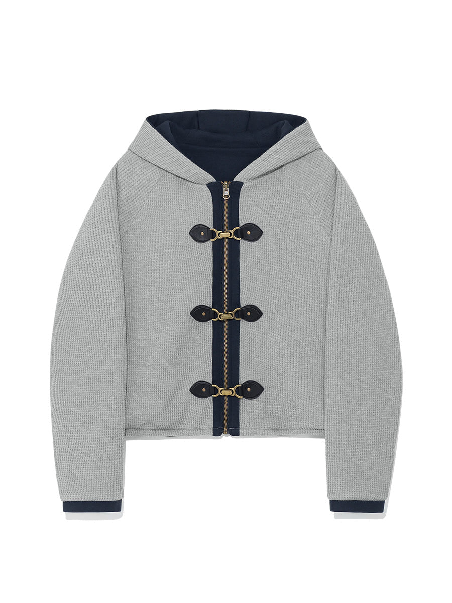 NOVA REVERSIBLE WAFFLE JACKET