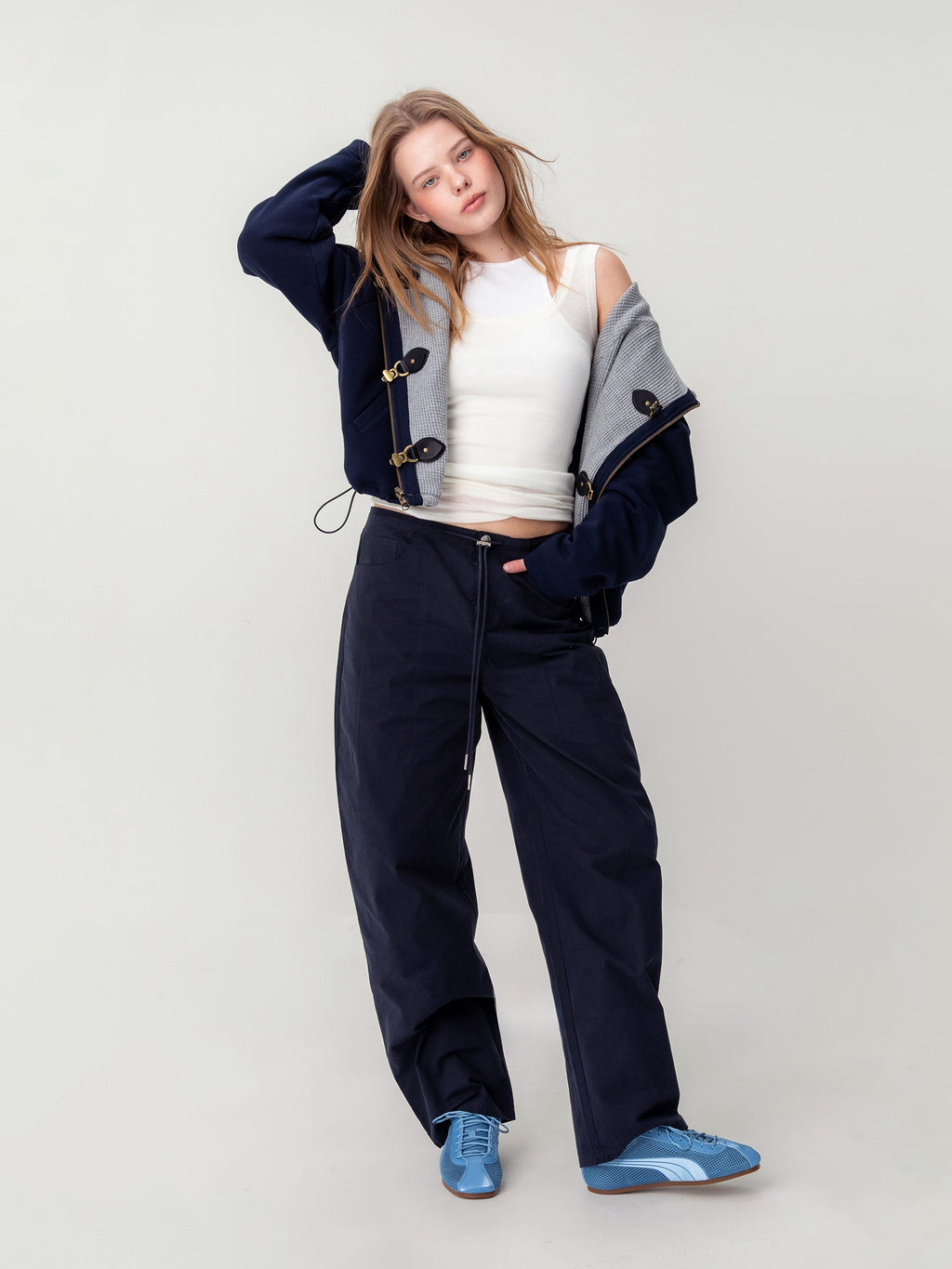 NOVA REVERSIBLE WAFFLE JACKET
