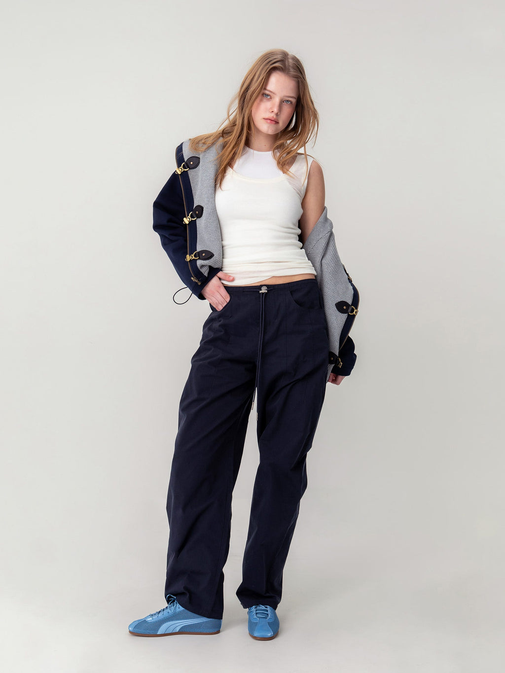 NOVA REVERSIBLE WAFFLE JACKET