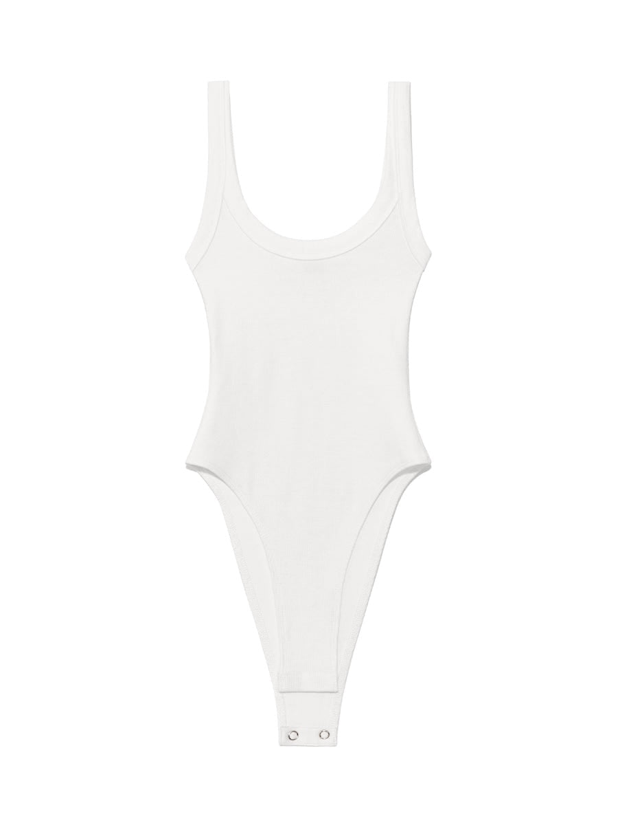 G SCOOP NECK BODYSUIT