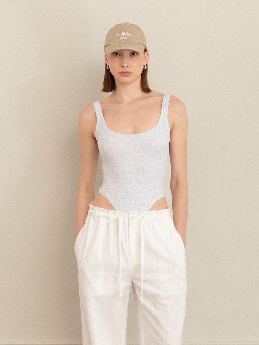 G SCOOP NECK BODYSUIT