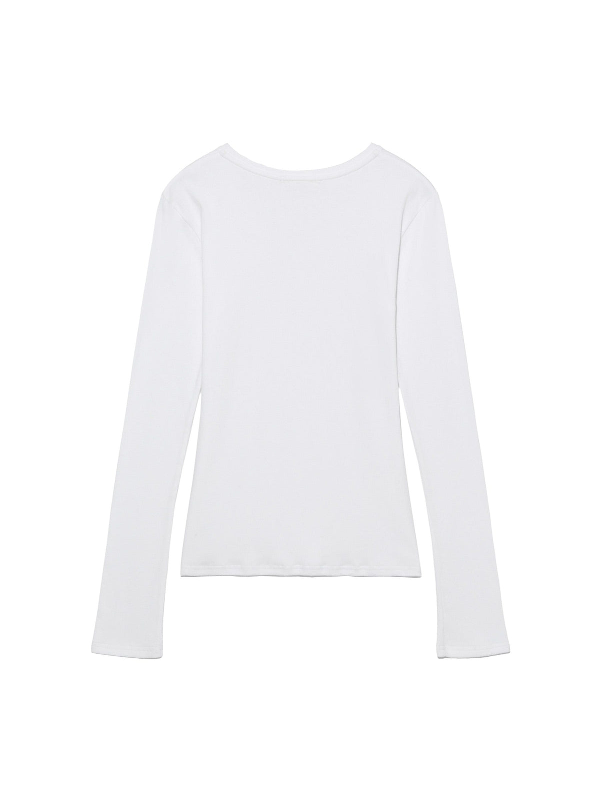 G CLASSIC V-NECK RIB LONG SLEEVE