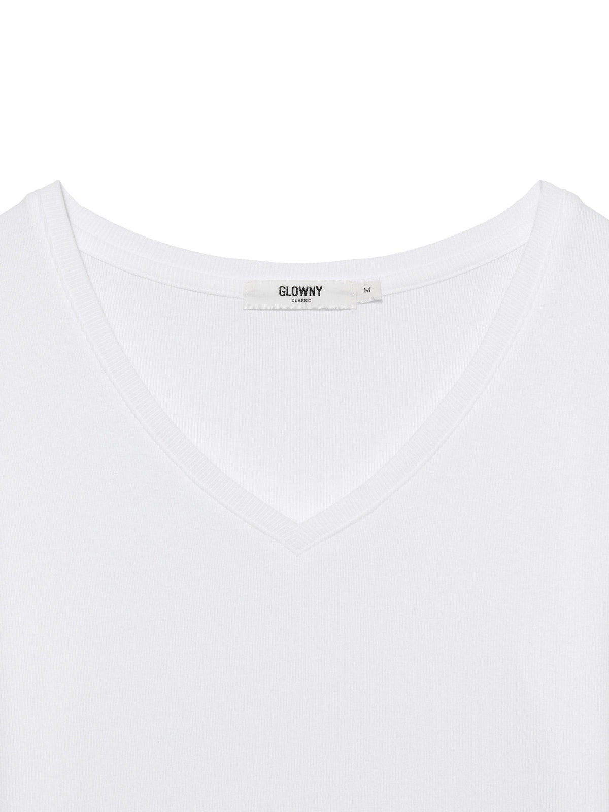 G CLASSIC V-NECK RIB LONG SLEEVE