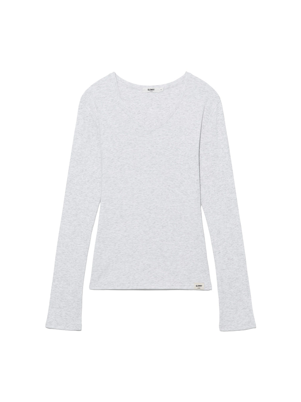 G CLASSIC V-NECK RIB LONG SLEEVE