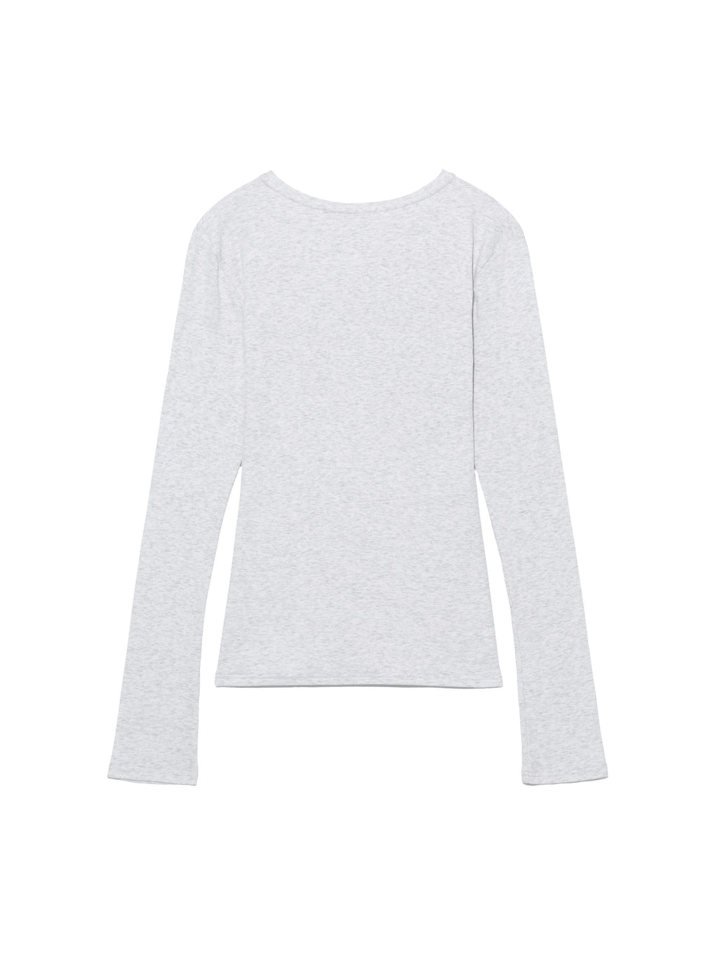 G CLASSIC V-NECK RIB LONG SLEEVE