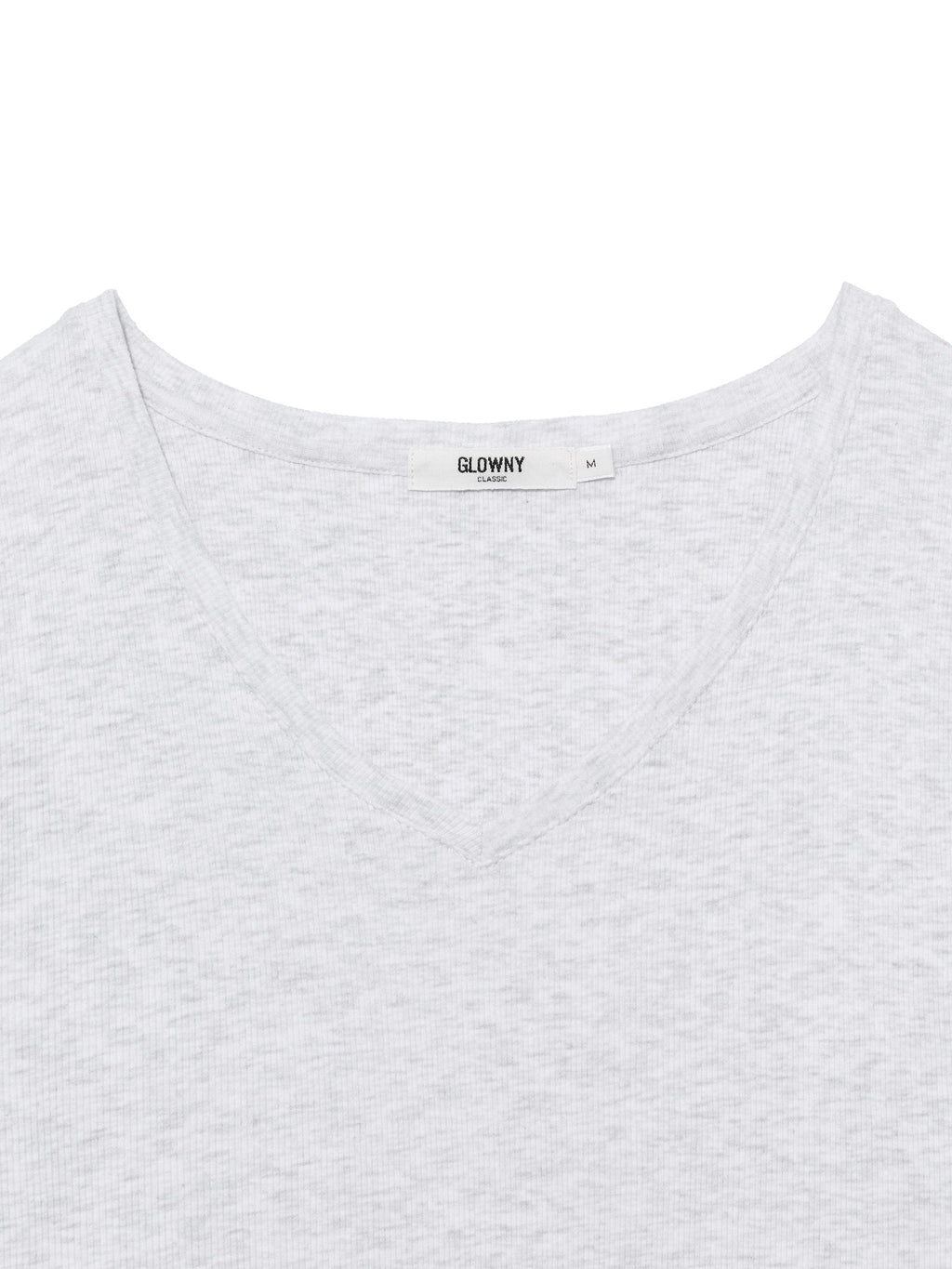 G CLASSIC V-NECK RIB LONG SLEEVE