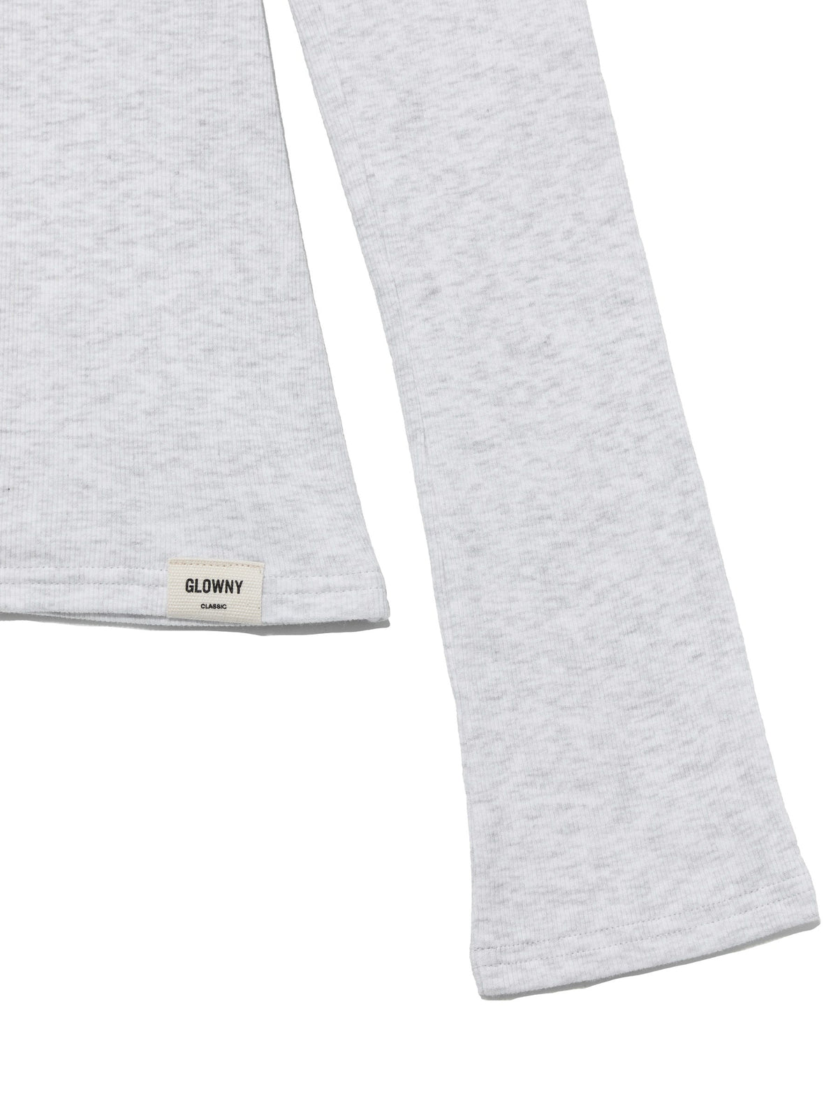 G CLASSIC V-NECK RIB LONG SLEEVE
