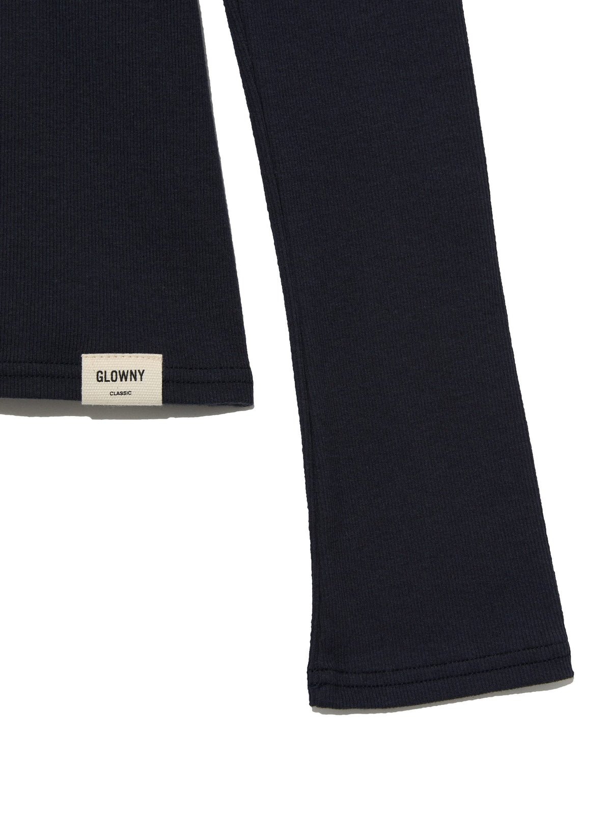 G CLASSIC V-NECK RIB LONG SLEEVE