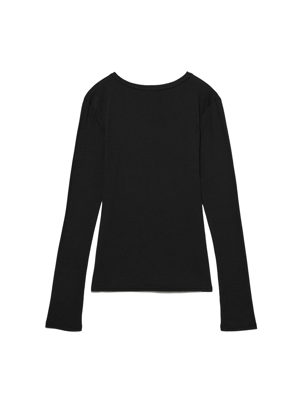 G CLASSIC V-NECK RIB LONG SLEEVE