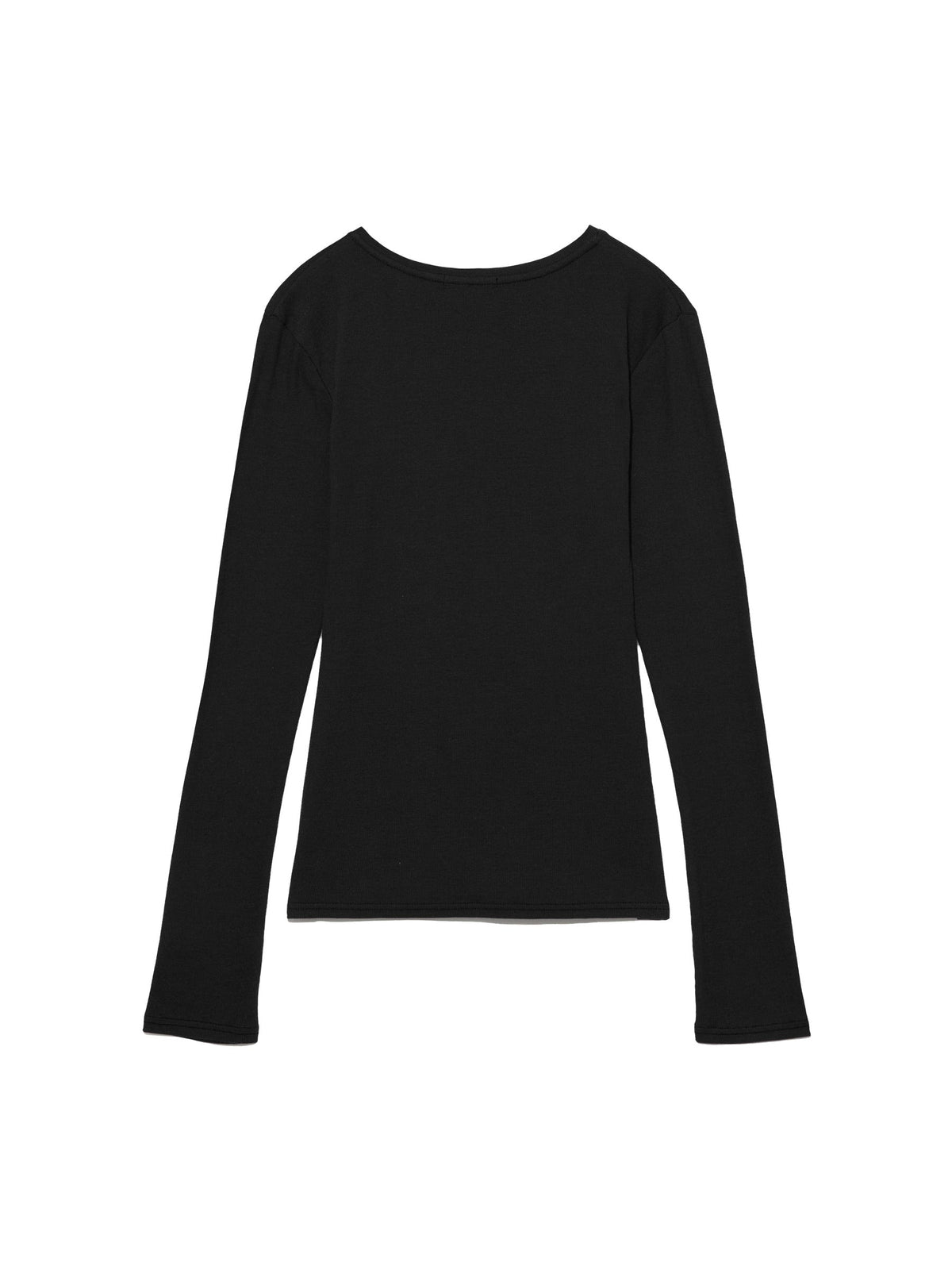 G CLASSIC V-NECK RIB LONG SLEEVE