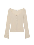 G BUTTON LONG SLEEVE