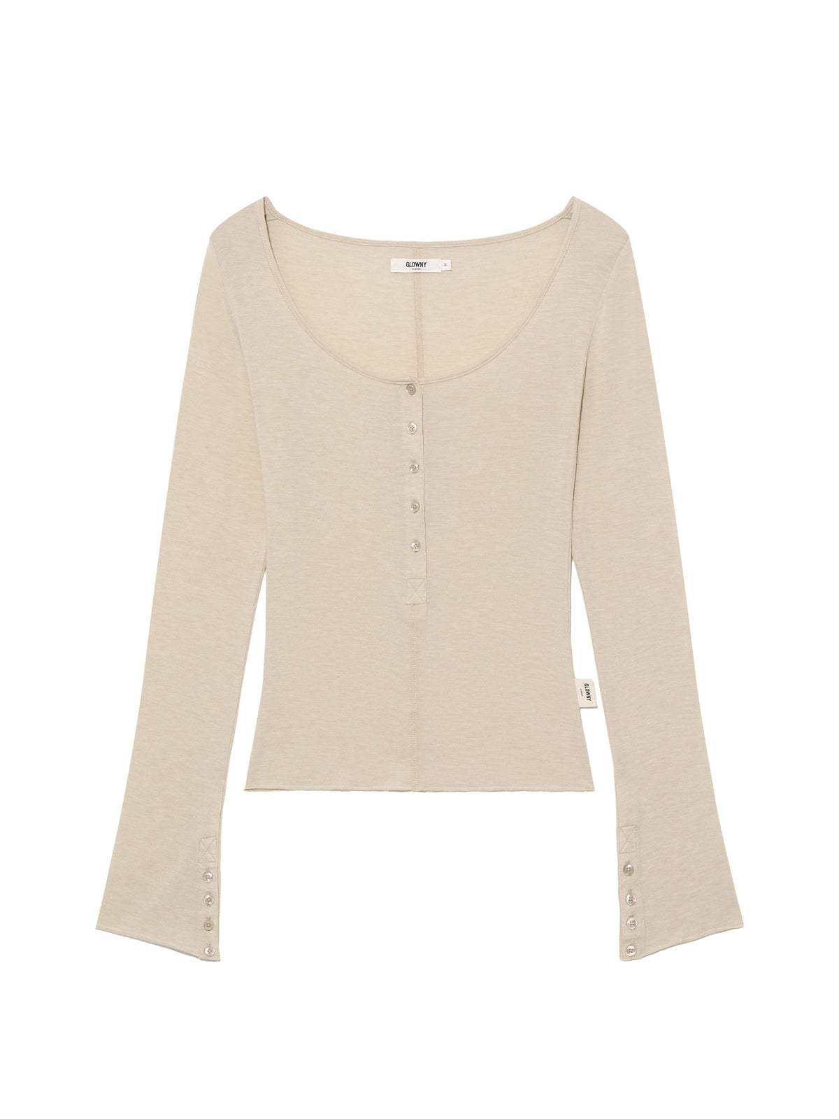 G BUTTON LONG SLEEVE