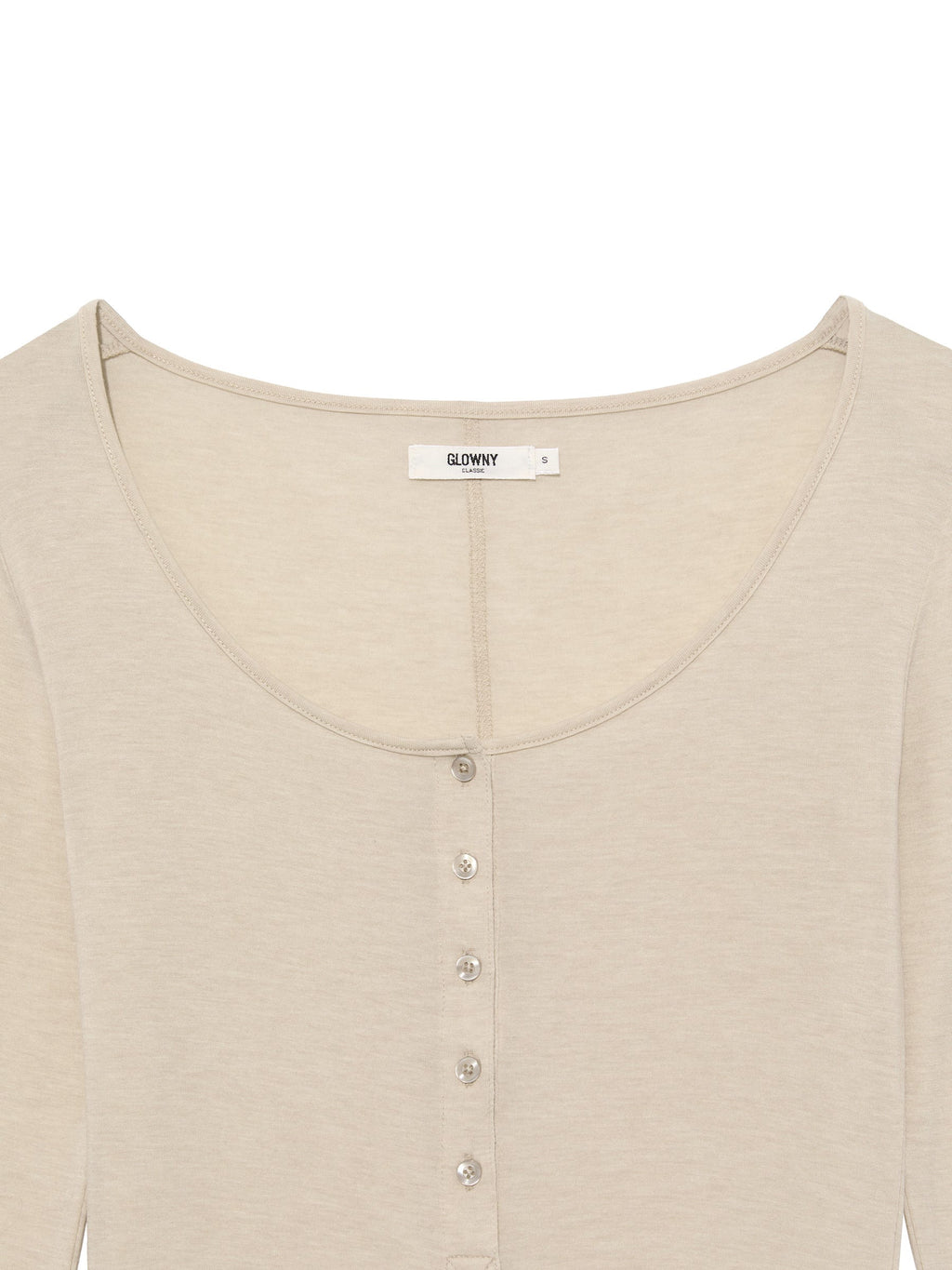 G BUTTON LONG SLEEVE