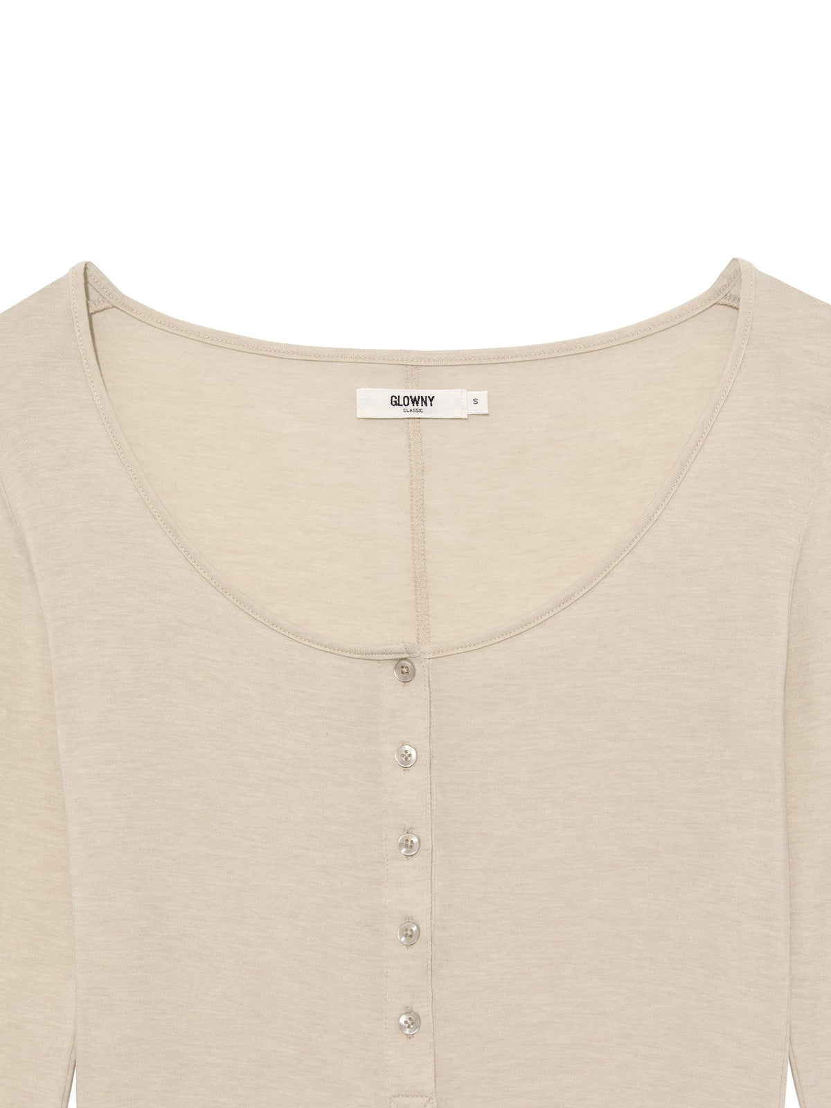 G BUTTON LONG SLEEVE