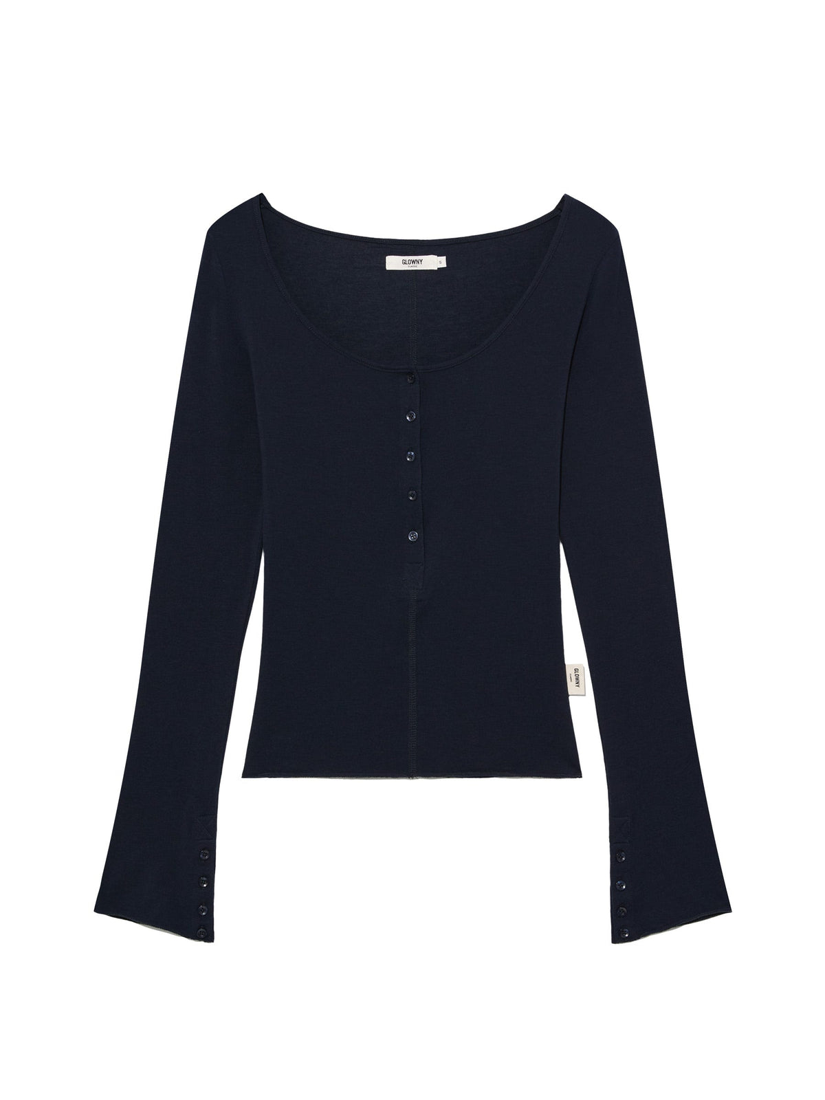 G BUTTON LONG SLEEVE