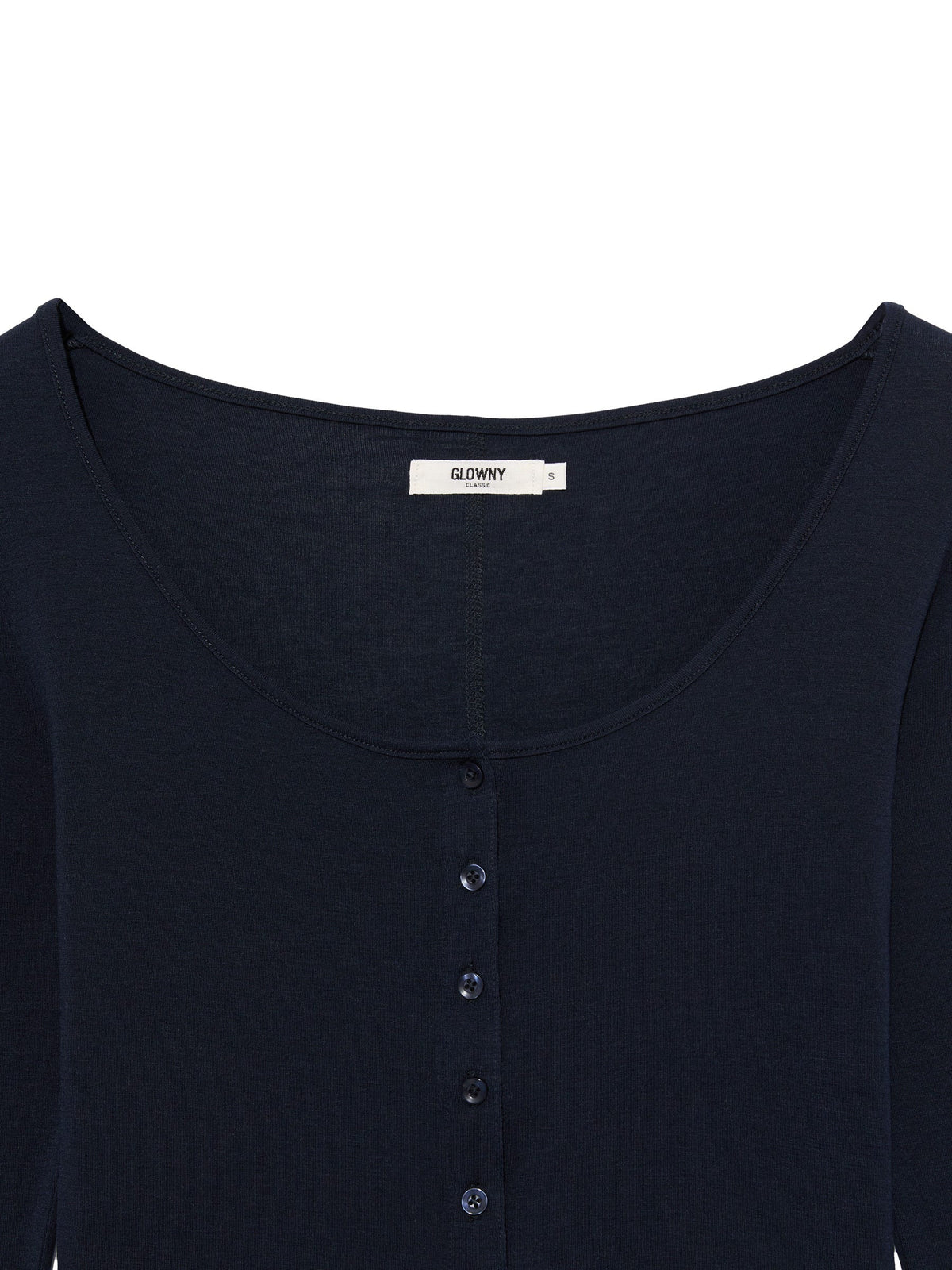 G BUTTON LONG SLEEVE