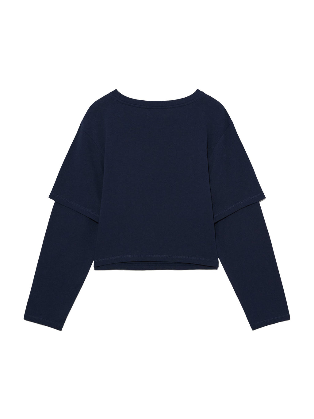 G DOUBLE SLEEVE LETTER TEE