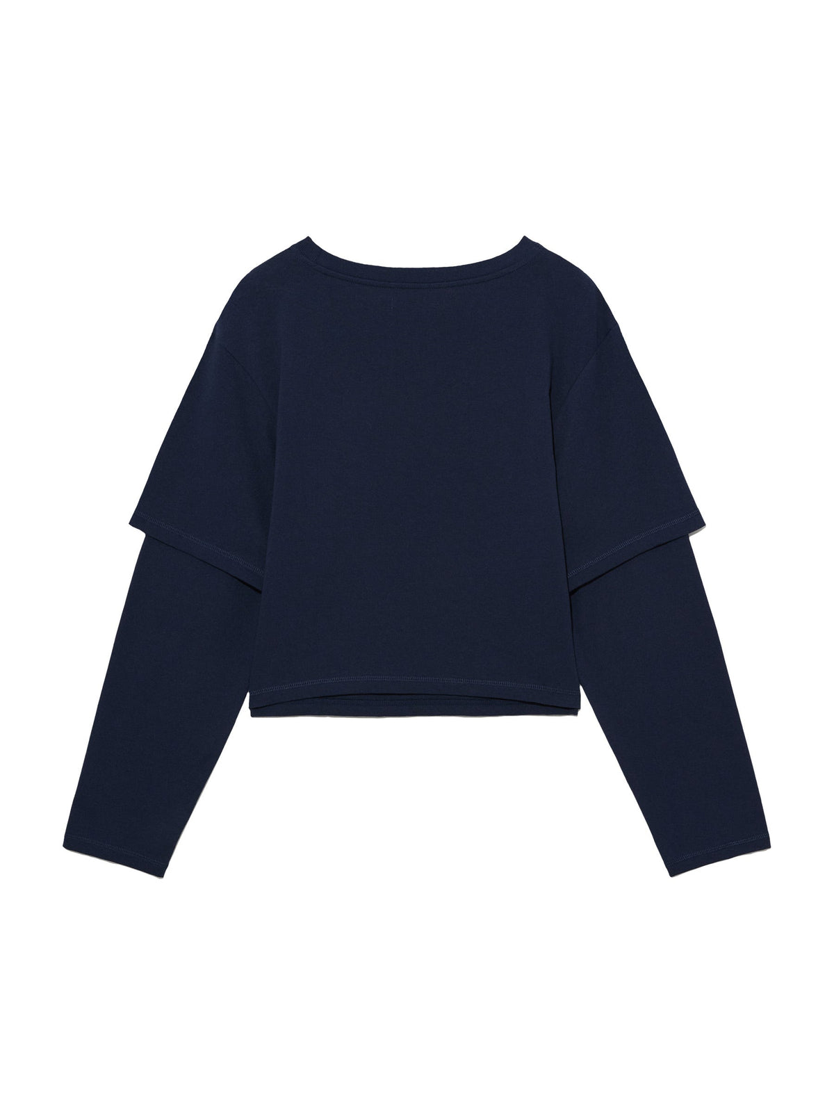 G DOUBLE SLEEVE LETTER TEE