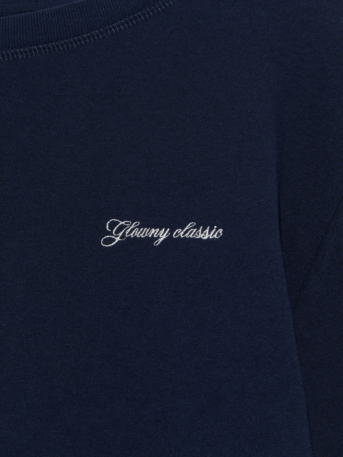 G DOUBLE SLEEVE LETTER TEE