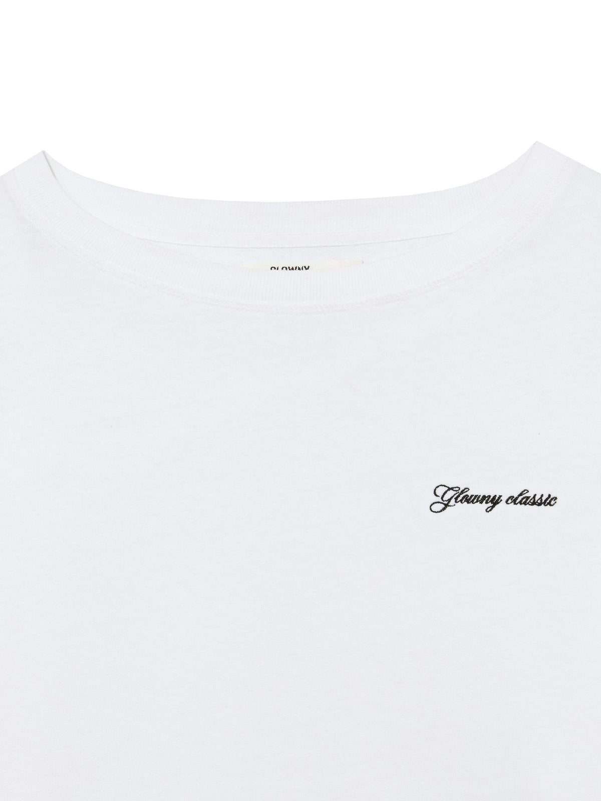 G DOUBLE SLEEVE LETTER TEE