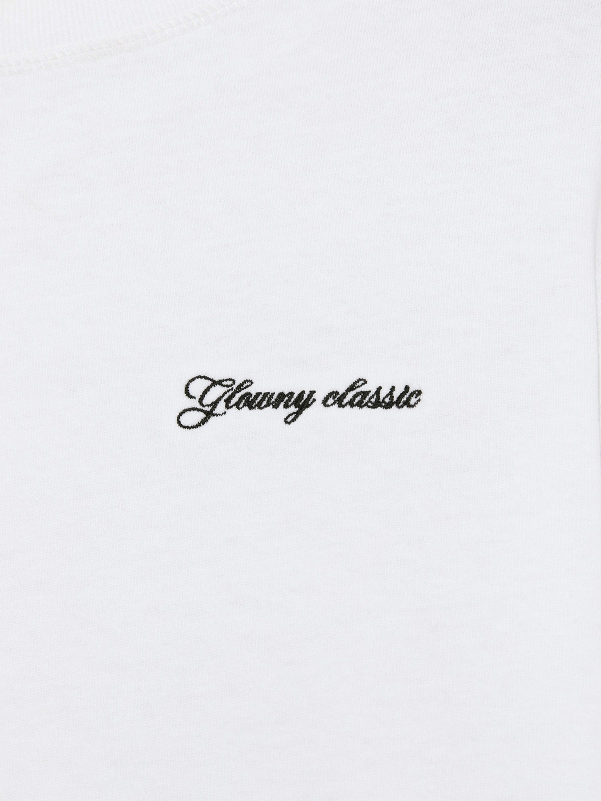 G DOUBLE SLEEVE LETTER TEE