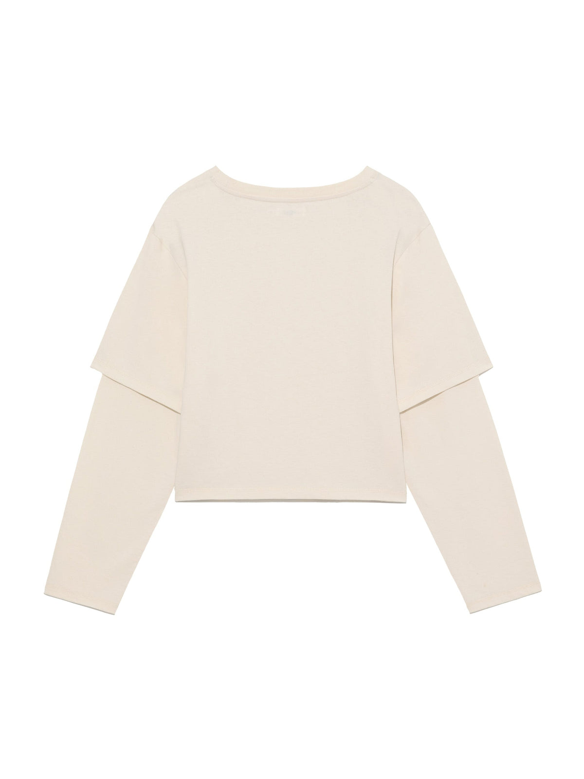 G DOUBLE SLEEVE LETTER TEE