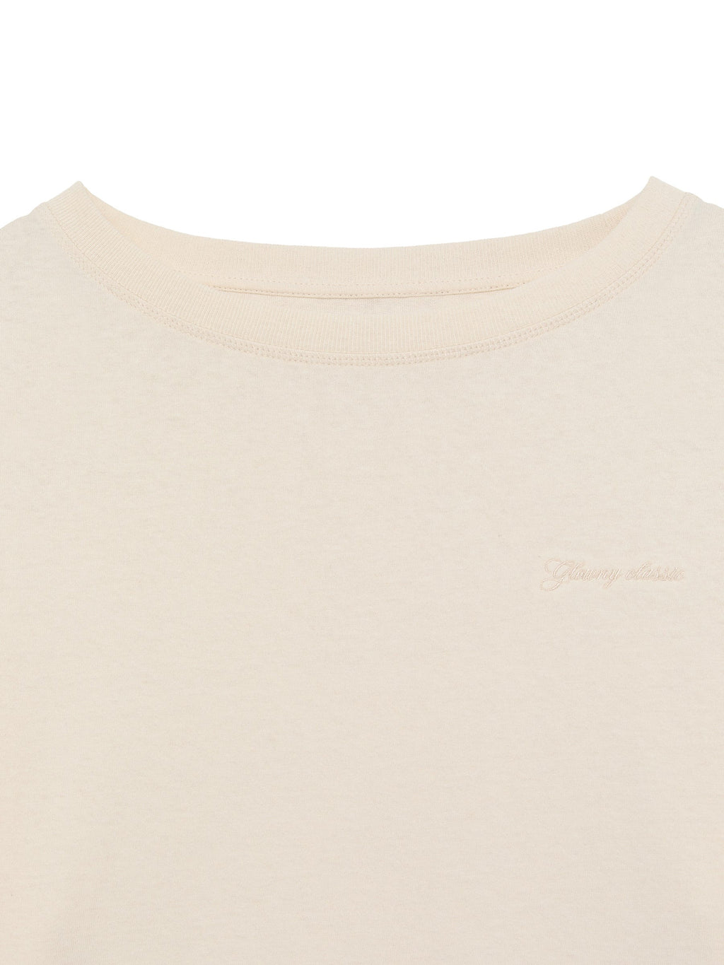G DOUBLE SLEEVE LETTER TEE