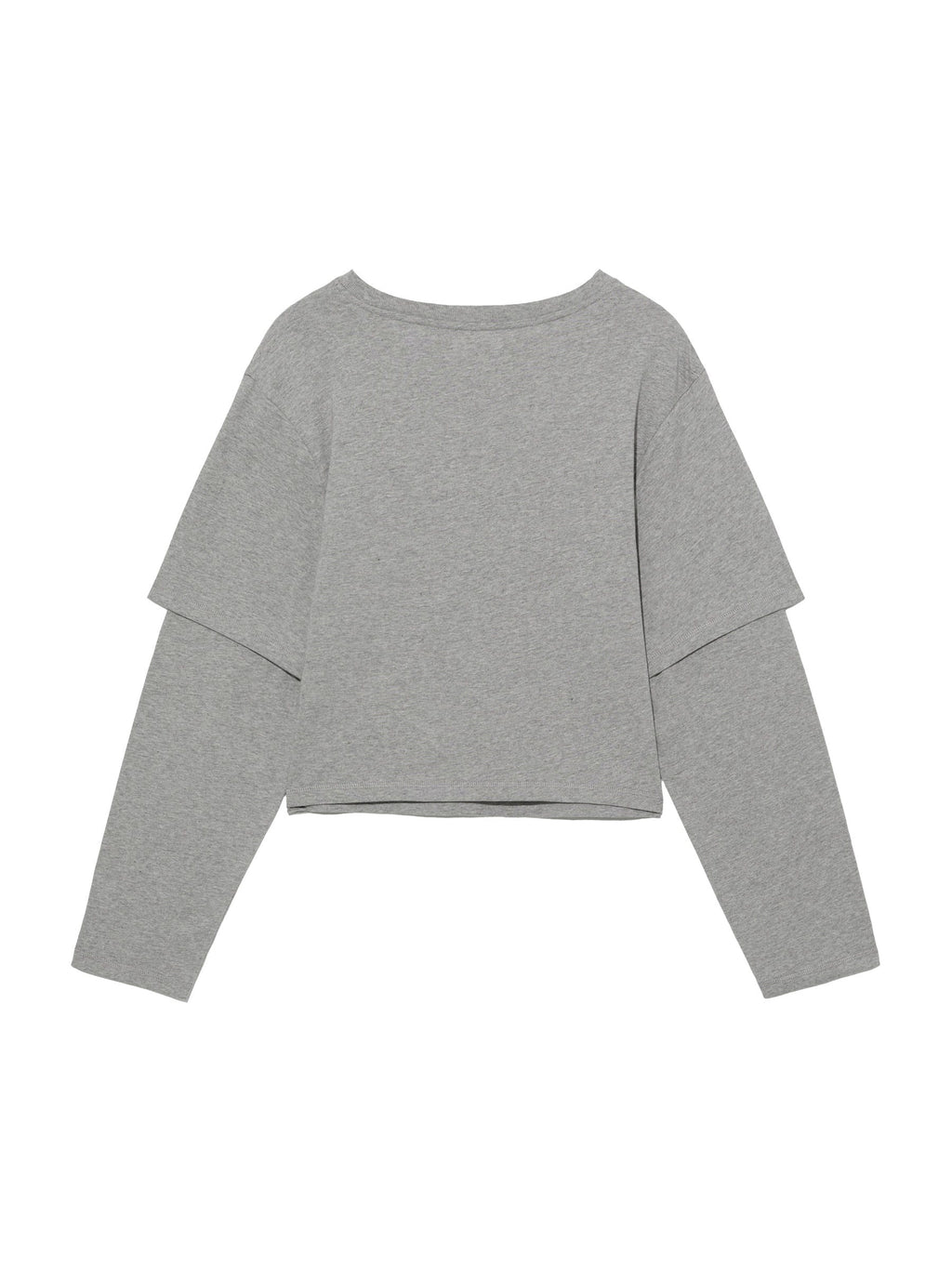 G DOUBLE SLEEVE LETTER TEE