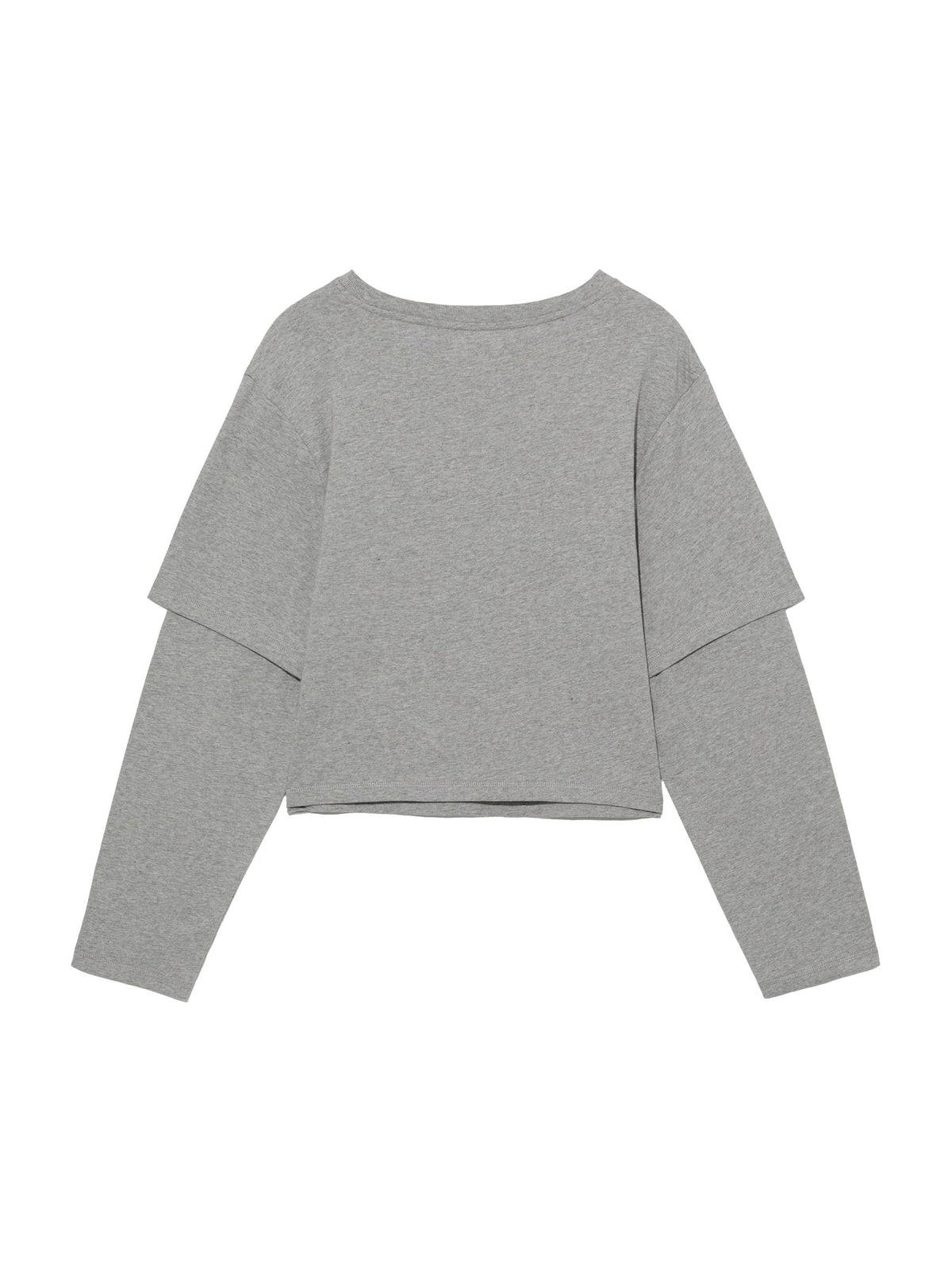 G DOUBLE SLEEVE LETTER TEE