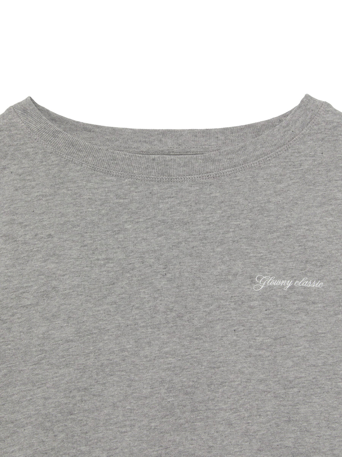 G DOUBLE SLEEVE LETTER TEE