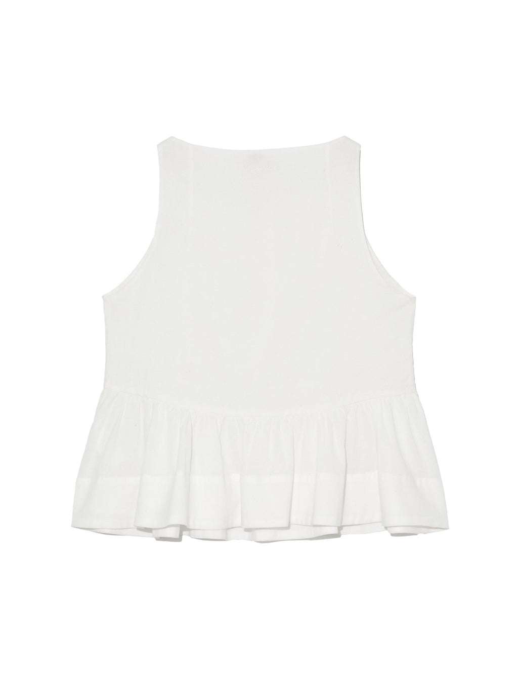 G RUFFLED BUTTON BLOUSE