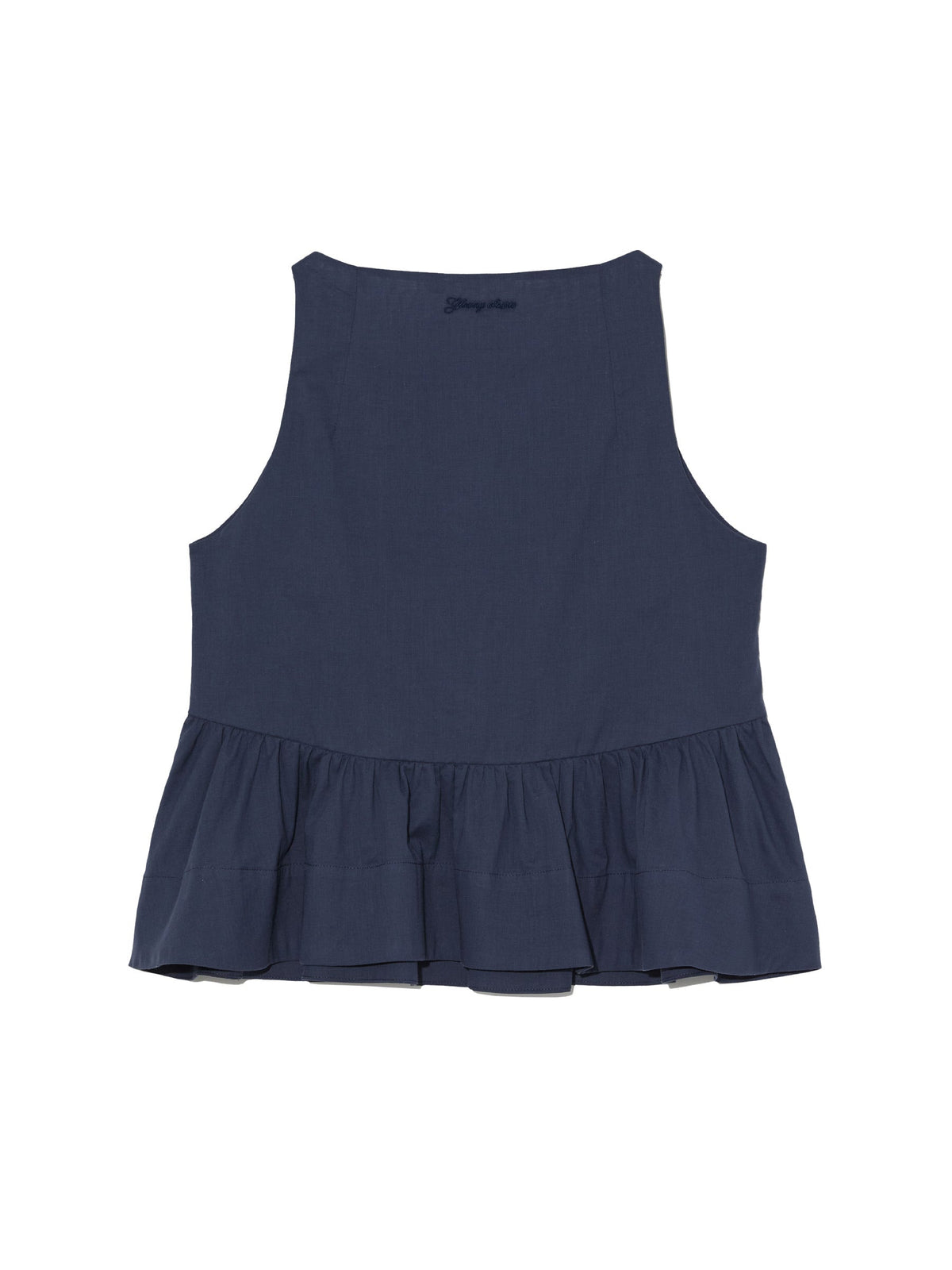 G RUFFLED BUTTON BLOUSE
