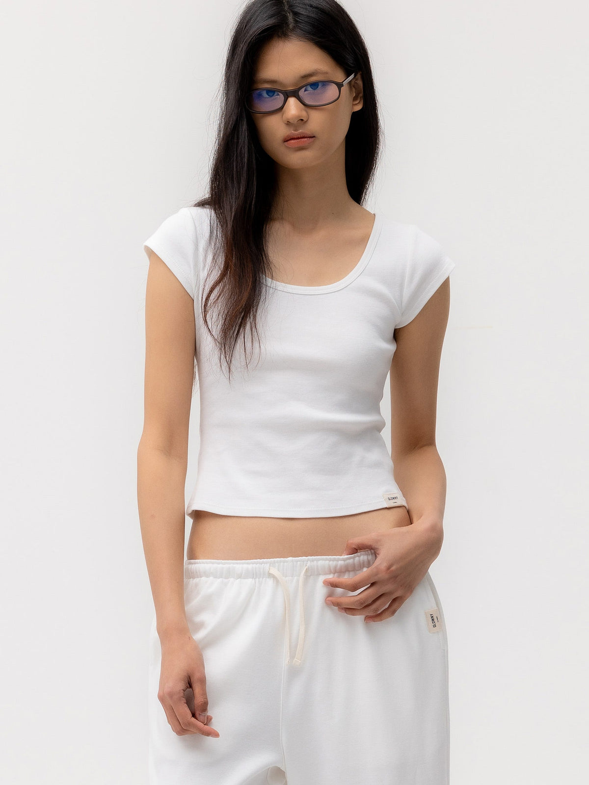 G DEEP SCOOP TEE