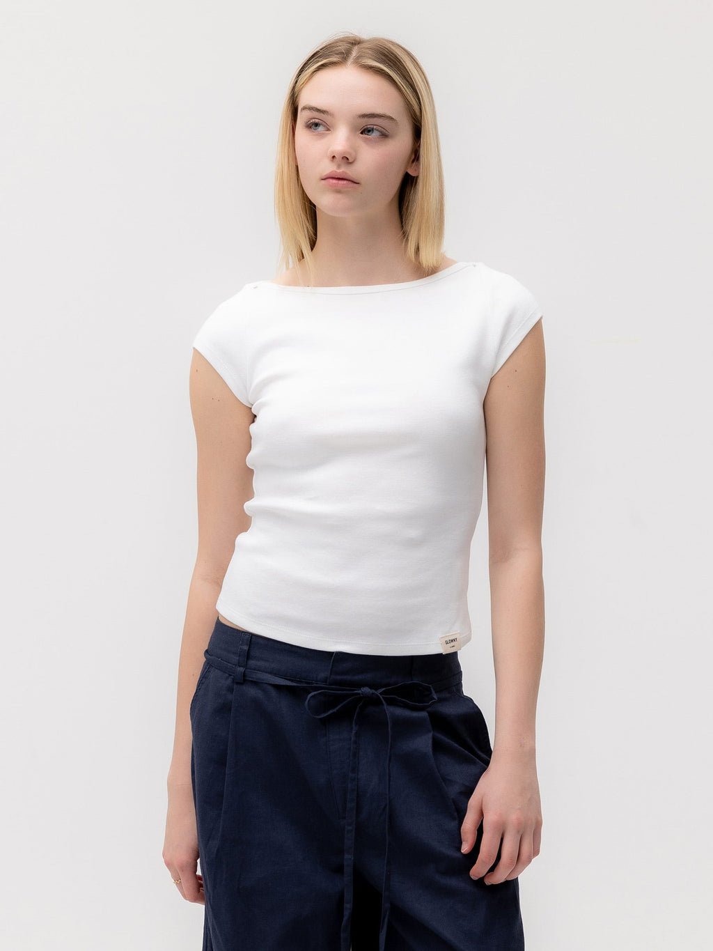 G CLASSIC BOAT NECK TEE