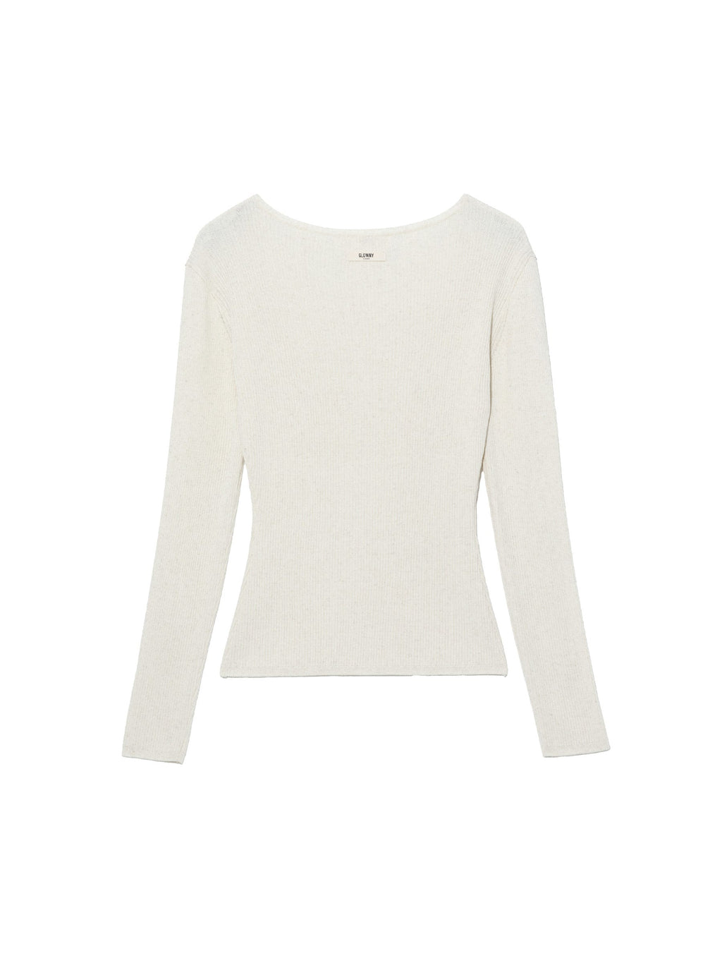 G CLASSIC RIB V-NECK KNIT